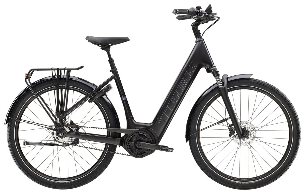 Vélo Électrique Urbain Trek District+ 4 Lowstep Smart System - taille M