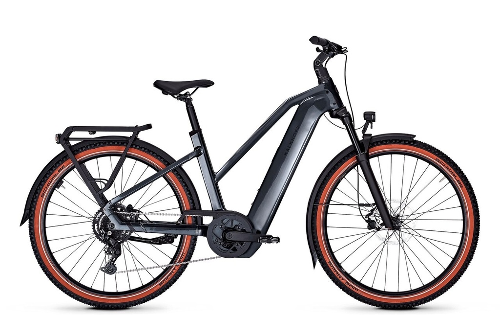 VTC électrique kalkhoff Entice 5 Season 2 cadre Trapèze